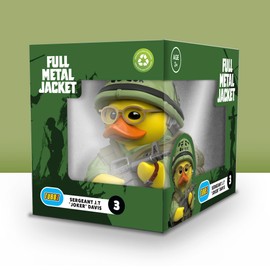 TUBBZ Boxed Edition: Kubrick Full Metal Jacket - Sgt J.T. Davis Cosplaying Rubber Duck Vinyl Figure