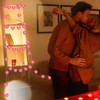 16 Feet/ 5 m 20 LED Heart String Lights Valentine's