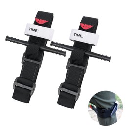APOMOONS Tourniquets, 2 Pieces Tactical Tourniquets, Combat Application, Quick Release, One-Handed Operation, Military Tourniquet for Outdoor Sports, Camping, Hiking, Climbing