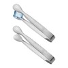 Ice Bucket Tongs - Stainless Steel Appetizer Tong | Set