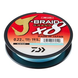 Daiwa J-Braid Grand X8 Blue 0.13, 8.5 kg, 135 m