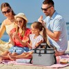CALIYO Cool Bag, Lunch Bag, Foldable for Men and Women,