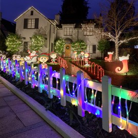 GLPE RGBW LED Rope Lights Outdoor with USB Powered, 33Ft 100 LED String Lights Indoor with Remote, 20 Color Changing Fairy Lights for Outside Garden Party Wedding Christmas