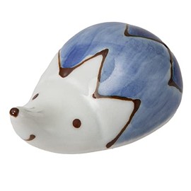 Saikai Pottery Hasami Ware Chopsticks Rest, Harry Rest, W Denim, Diameter Approx. 2.4 inches (6 cm), 20824