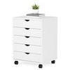 ALPEN 5 Drawer Mobile File Cabinet Under Desk Storage Organization