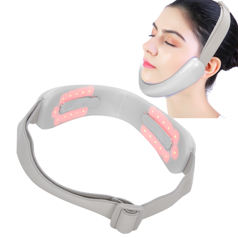 Electric Micro Current Vibration Beauty Machine Light Therapy Face Lifting