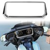 Inner Fairing Dashboard Trim Kit - PSLER Fiber Stereo Speedometer