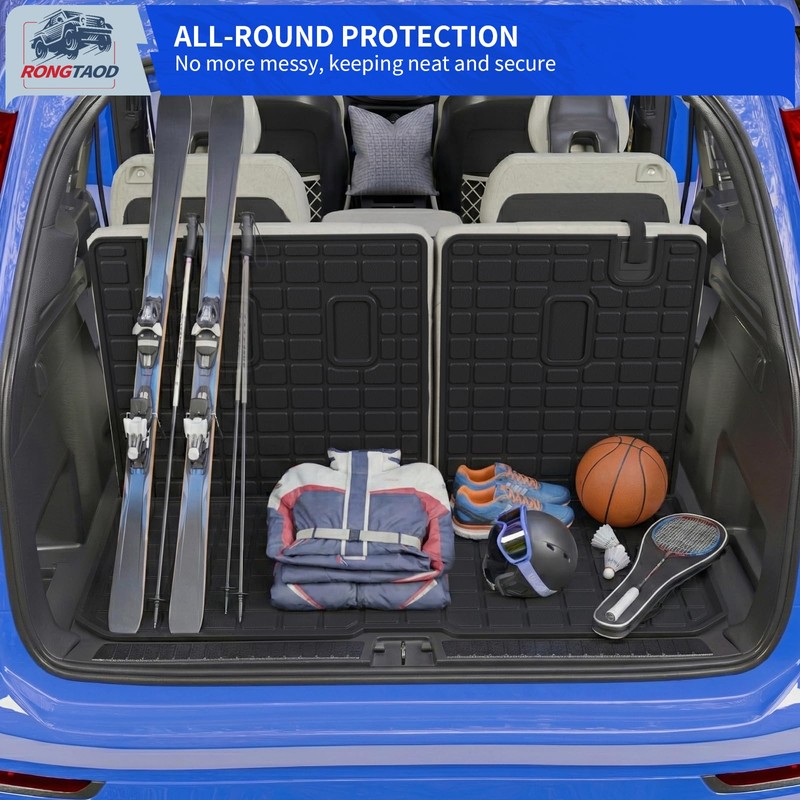 Rongtaod Cargo Mat Compatible with 2016-2025 2026 Honda Pilot Trunk