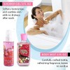 Set Regalo Baño Cuerpo Algodón Azúcar Kit Viaje Piezas Loción