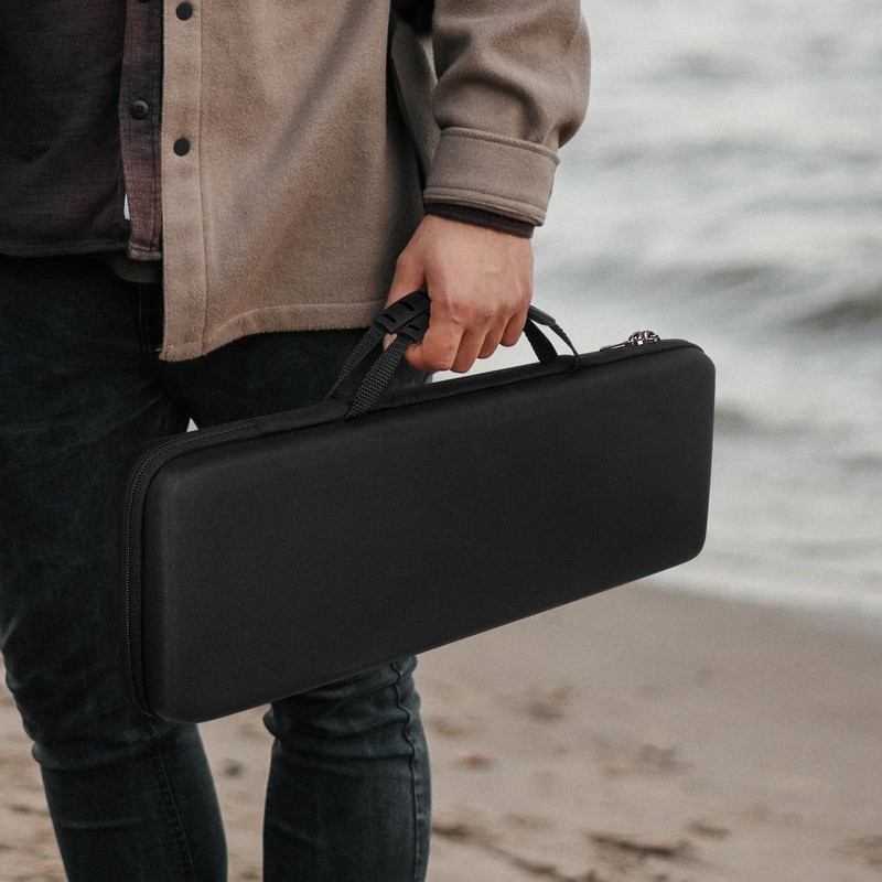 Linkidea Hard Travel Keyboard Case for Compact 60% Keyboard and