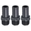 PATIKIL UPVC Barb Fitting Barb Pipe Fitting Hose Barb Fitting