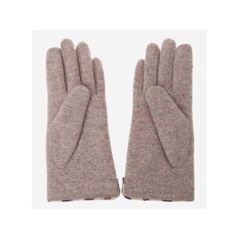 Daks (신세계강남점)베이지 퍼피자수 울 여성장갑 DCGV7F202I2 (Sinsaegae Gangnam Store) Beige