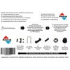 RHEHAG U-Bolt Mounting Set GF 60 x 40 Post Double
