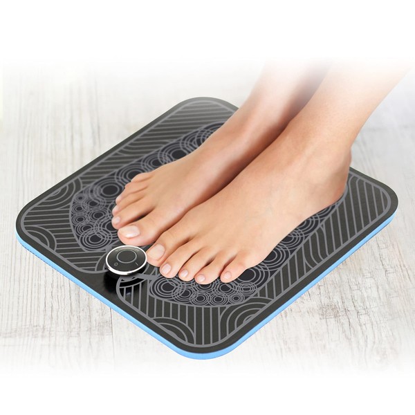 North American Health + Wellness Slim Pad Foot Revitalizer, Black, (35204960043mk0~0)