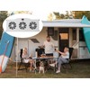 Makevivi 12V RV Refrigerator Fan, RV Fridge Fan for Efficient