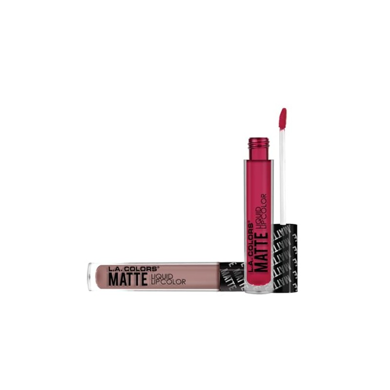 L.A. Colors Matte Liquid Lip Color, Eclipse, 1 Ounce