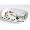 Snoopy Oval Plate London & Paris 2 Pattern Set 3870060