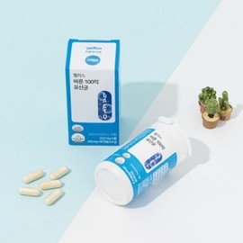 Wellers Barun 10 billion lactic acid bacteria 400mg breast milk derived intestinal health management 60 capsules, 3 pcs / 웰러스 바른 100억유산균 400mg 모유유래 장건강 관리 60캡슐, 3개