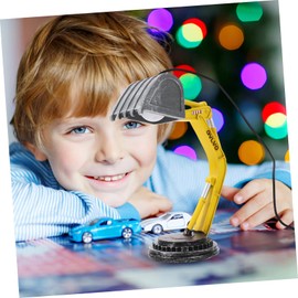 DOITOOL Lamp Boys Room Lamp Bedside Construction Decor for Boys Room Night Small Bedroom Lamp Resin