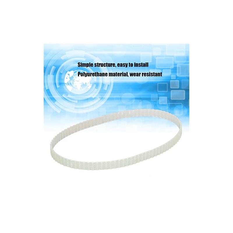 Lathe Geared Belt, 90 Teeth Mini Lathe Belt Replacement Lathe