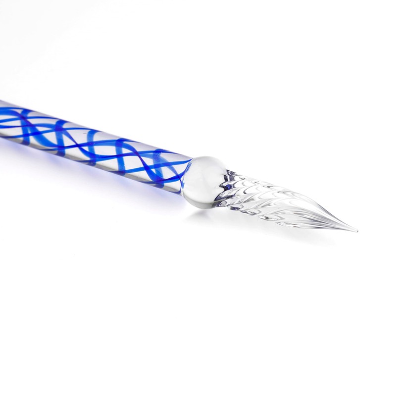 Herbin 21716T Glass Nib 16 cm Ideal for Calligraphy Sapphire