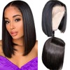 Bob Wig Human Hair 13x4 Lace Front Wigs for Black
