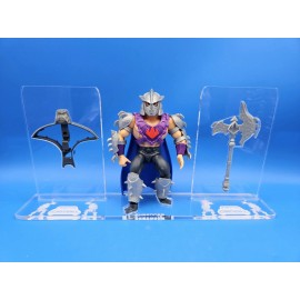 Shredder Turtles Of Grayskull MOTU Origins Acrylic Base SetNO Toy Included