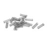 uxcell Compression Spring,304 Stainless Steel,3mm OD,0.4mm Wire Size,10mm Free Length,Silver