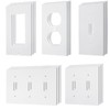 Tondiamo 28 Packs Outlet Insulation Pads Wall Plates Sealers for