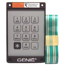 Genie Garage Door Opener KEP-1 Keyless Entry Keypad and Ribbon, Part # 20235R,S