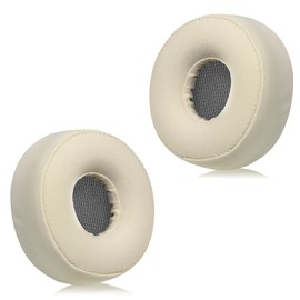 Joghaw Replacement Ear Pads for Headphones - Compatible for Sony WH-H800 | Premium Thickened Ice Silk Cloth Cushions with Soft Memory Foam for Comfort - Gold