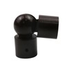 T Tulead Curtain Rods Corner Connector Wood Elbow Connector 1.1-Inch