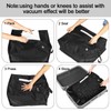 Locmeo 3 Pcs Travel Vacuum Seal Bags 48l with Liquid
