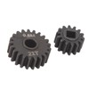 RC Car Reduction Gear Black Steel Smooth Running 0.8M 14T