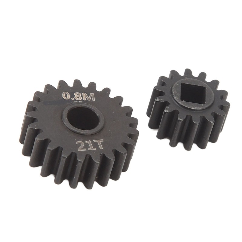 RC Car Reduction Gear Black Steel Smooth Running 0.8M 14T