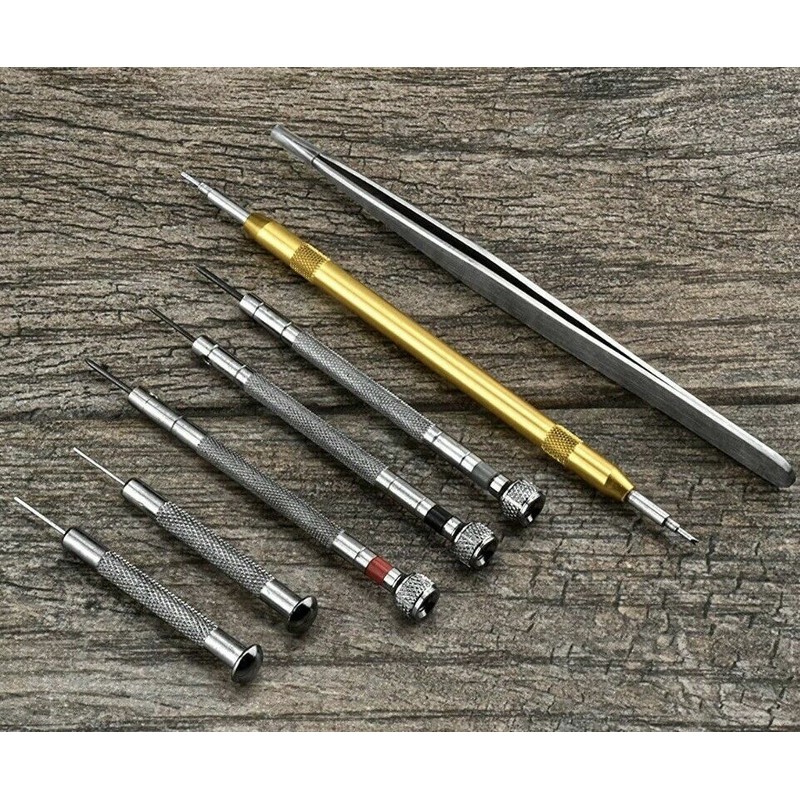 Watchtoolz DELUXE 12 WATCH BAND LEATHER RUBBER STRAP CHANGING TOOL