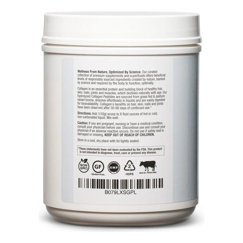 Biooptimal Colágeno En Polvo Sin Sabor 15.87 Oz