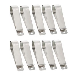 SJZBIN 10PCS Silver Garage Door Opener Clip Garage Door Opener Clip Remote Visor Clips Visor Clips Remote Control Holder for Cars Liftmaster Sears Chamberlain Craftsman Remote