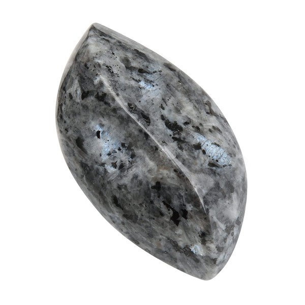 mookaitedecor Reiki Bag Stone Leaf Shape Massage Stone Polished Crystal