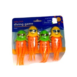 GBI & DolGen Dive Toys Swimming Pool Party Game Jelly Fish diving game 4 pc 3-PACK