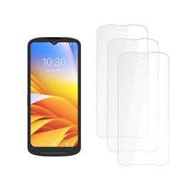 SCDIYEER 3pcs Tempered Glass Screen Protector for Zebra TN28 TC15 Barcode Scanner,HD Clean,Scratch Impact Protection