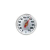 HIC Kitchen Roasting Instant-Read Meat Thermometer, Stainless Steel, Shatterproof Face,