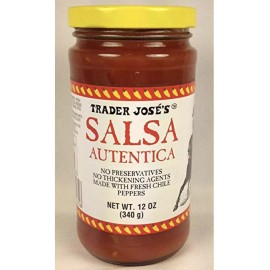Trader Joe's 3 pk Trader Joe’s Salsa Autentica-Made With Fresh Chile Peppers