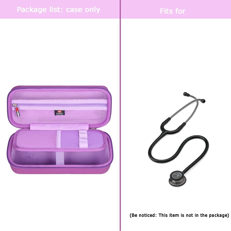 FBLFOBELI FBLFOBELI Stethoscope Case Compatible with 3M Littmann Classic III/Lightweight