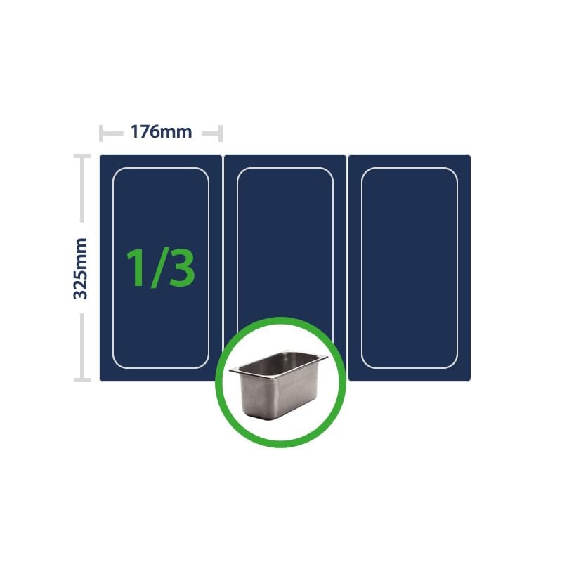 Easy Liners 1/3 Bain Marie Liners - 100 Pack