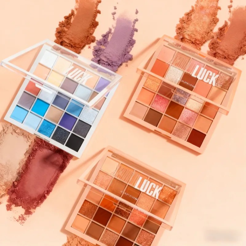 Paleta De Sombras De Ojos En Tonos Tierra Con 25
