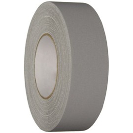 Polyken 510 Gray (Silver) Gaffers Tape 1.89" x 55 Yards, Professional Grade, UV Fluorescent, No Residue, Non-Reflective (Gaff Tape), 1 Roll