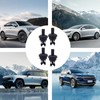 ANBOO 4 Black Plastic Car Clips for Renault Clio/Megane Tablet