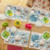 Summer Sea Shell Placemats Set of 6, Coastal Starfish Place