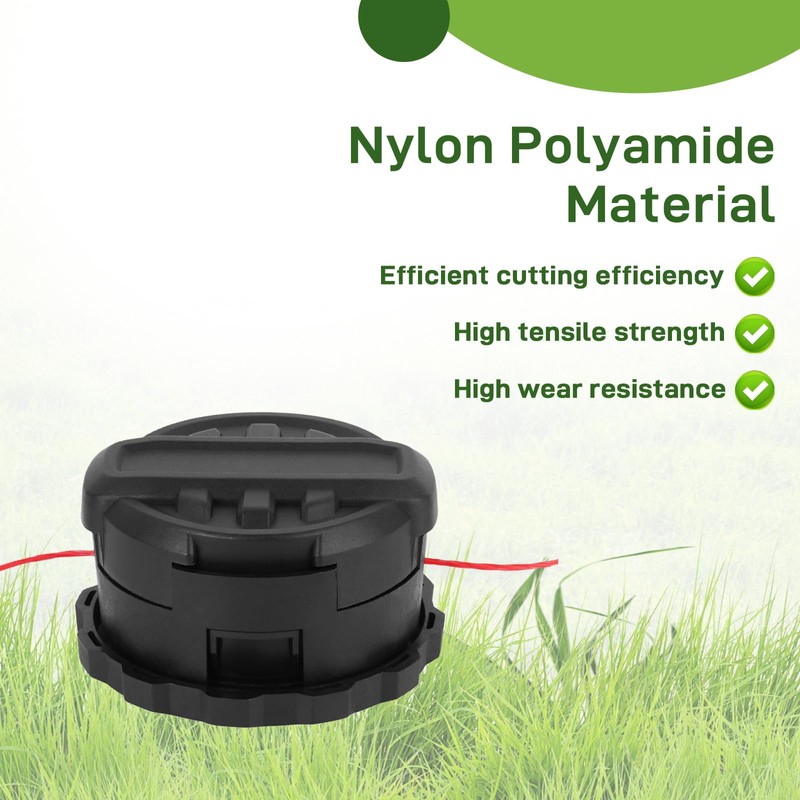 DWO1DT995 Replacement String Trimmer Head Spool 20ft line 0.080'' Compatible